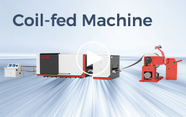 Coil-Fed Laser Cutting Machine